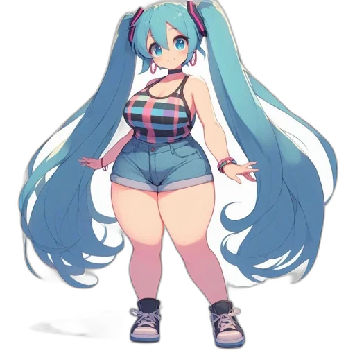 dress, robot, staff, hair transparent PNG cut-out