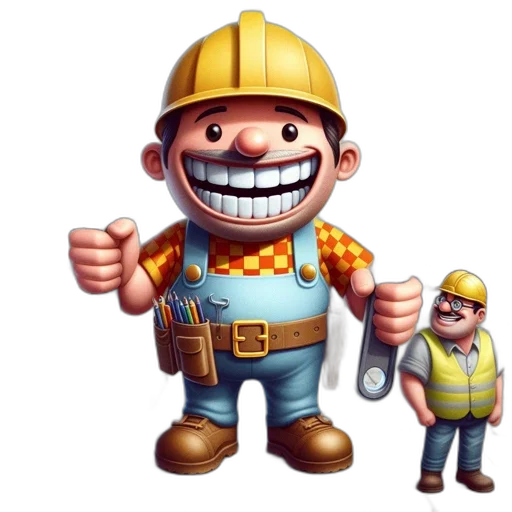 staff, robot, face, animal transparent PNG cut-out