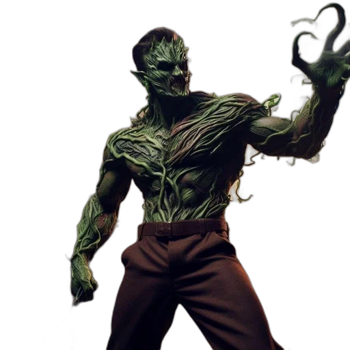 creature, staff, mask, concept art transparent PNG cut-out