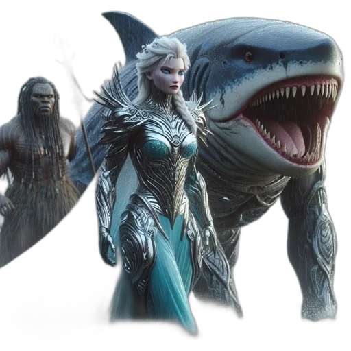 creature, concept art, fantasy art, comic book art transparent PNG cut-out