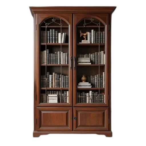 furniture, small, library, cabinet transparent PNG cut-out