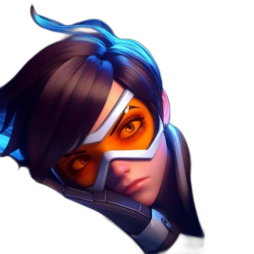 face, mask, staff, weapon transparent PNG cut-out