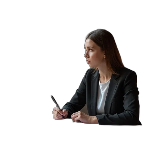 staff, jacket, face, business transparent PNG cut-out