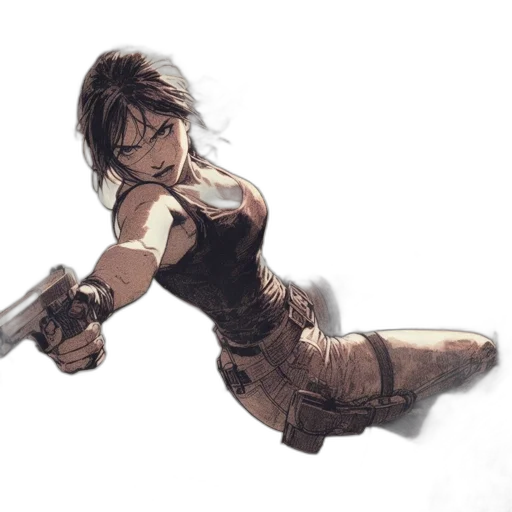 weapon, comic book art, concept art, fantasy art transparent PNG cut-out
