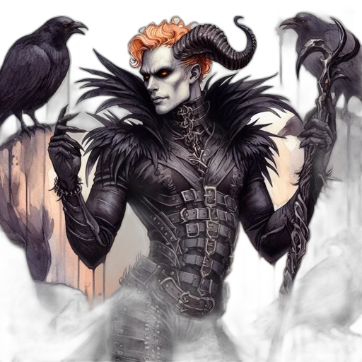 fantasy art, concept art, comic book art, watercolor transparent PNG cut-out