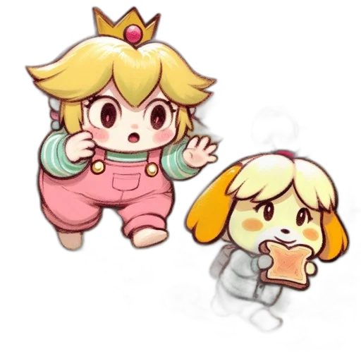 crown, weapon, staff, pixel art transparent PNG cut-out