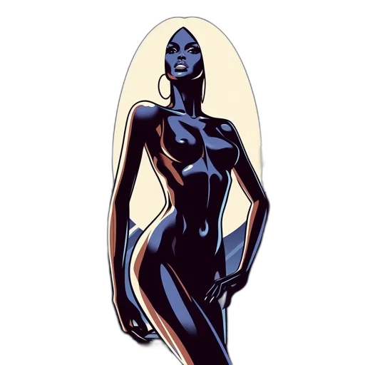 dress, comic book art, concept art, cartoon transparent PNG cut-out