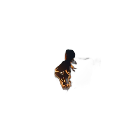 dragon, hair, creature, animal transparent PNG cut-out