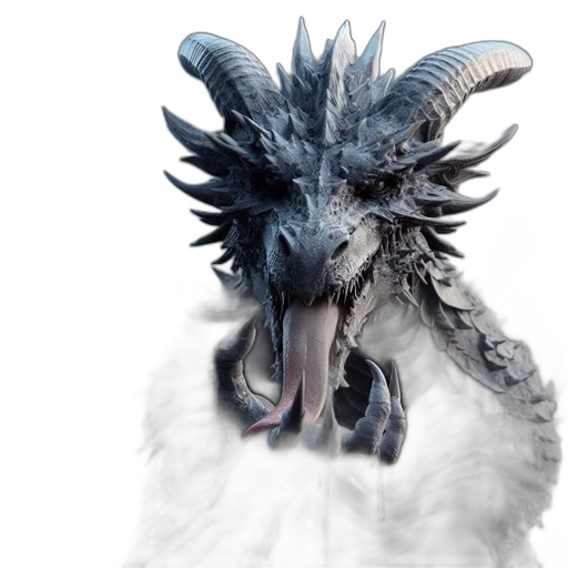 dragon, animal, creature, mask transparent PNG cut-out