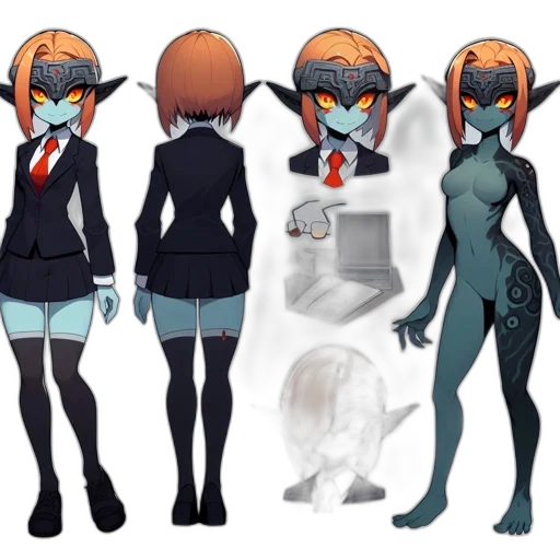 creature, robot, concept art, fantasy art transparent PNG cut-out