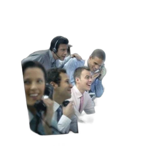 staff, face, jacket, robot transparent PNG cut-out