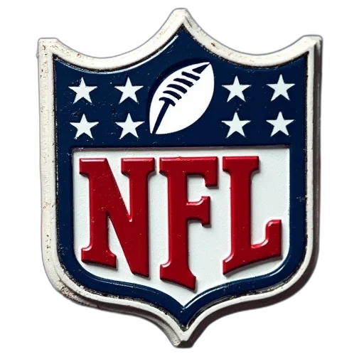 logo, nfl, shown, football transparent PNG cut-out
