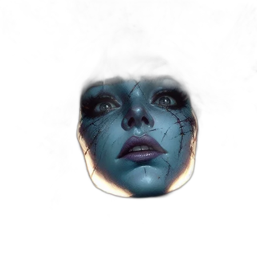 mask, face, jewelry, creature transparent PNG cut-out