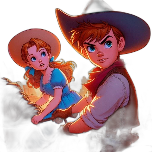 concept art, fantasy art, comic book art, pixel art transparent PNG cut-out