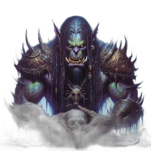 creature, face, fantasy art, concept art transparent PNG cut-out