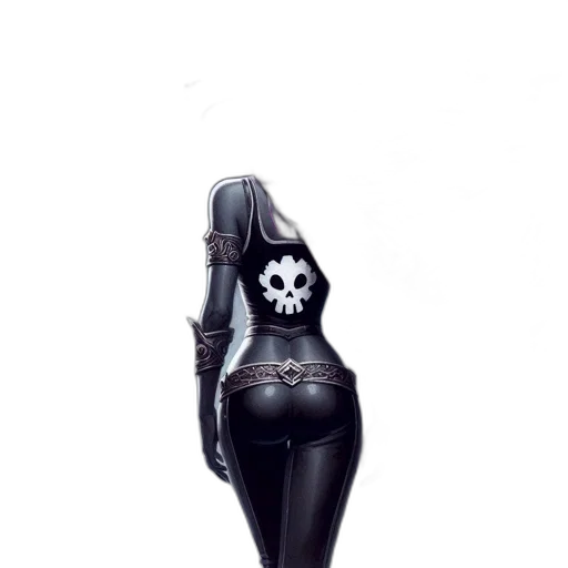 jacket, weapon, robot, staff transparent PNG cut-out