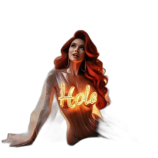 dress, concept art, comic book art, fantasy art transparent PNG cut-out