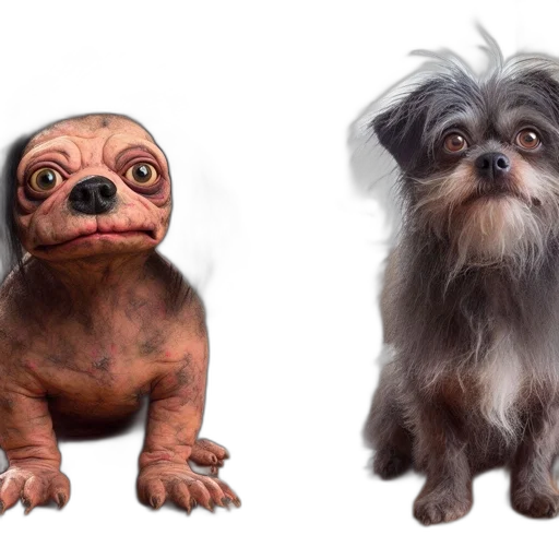 creature, animal, concept art, 3d render transparent PNG cut-out