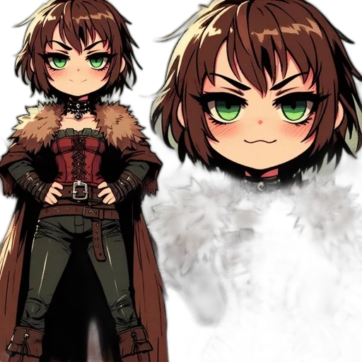 concept art, pixel art, fantasy art, anime transparent PNG cut-out