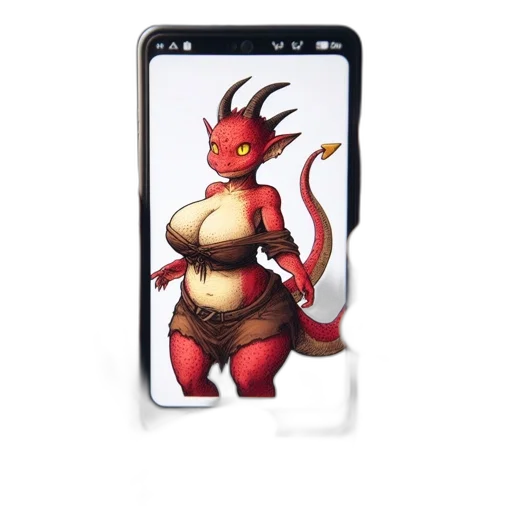 dragon, dress, creature, animal transparent PNG cut-out
