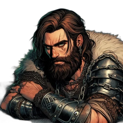 sword, face, weapon, fantasy art transparent PNG cut-out