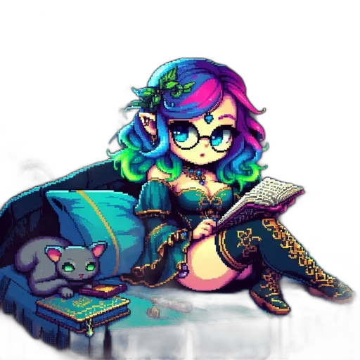 staff, dragon, pixel art, fantasy art transparent PNG cut-out