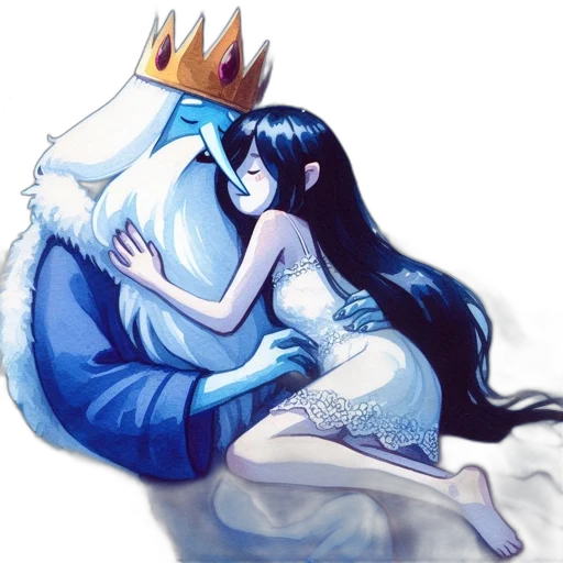 crown, concept art, fantasy art, watercolor transparent PNG cut-out