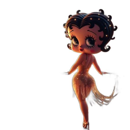 dress, creature, concept art, 3d render transparent PNG cut-out