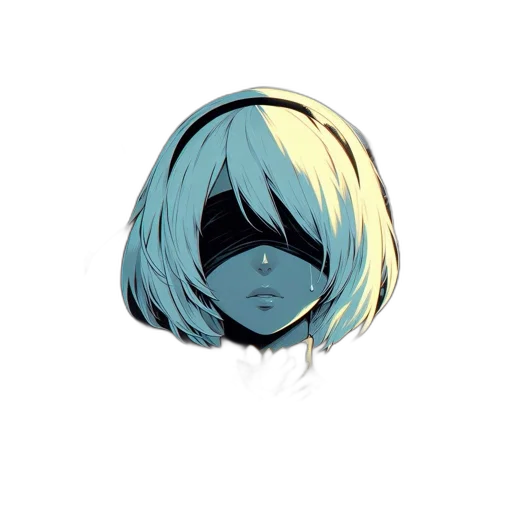 mask, face, hair, creature transparent PNG cut-out