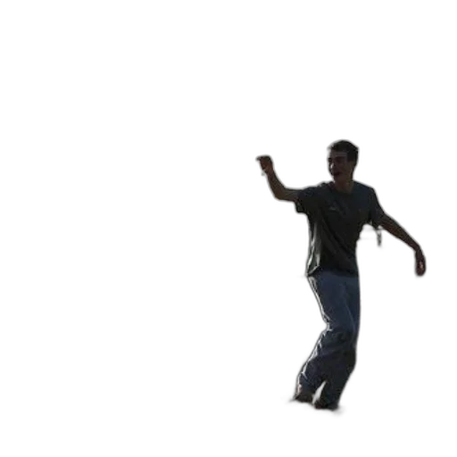 3d render, concept art, person, throws transparent PNG cut-out