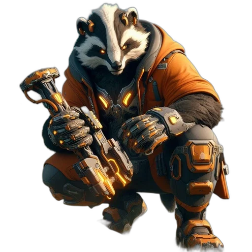 weapon, animal, staff, creature transparent PNG cut-out