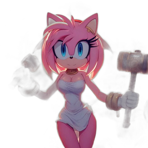 robot, staff, weapon, dress transparent PNG cut-out