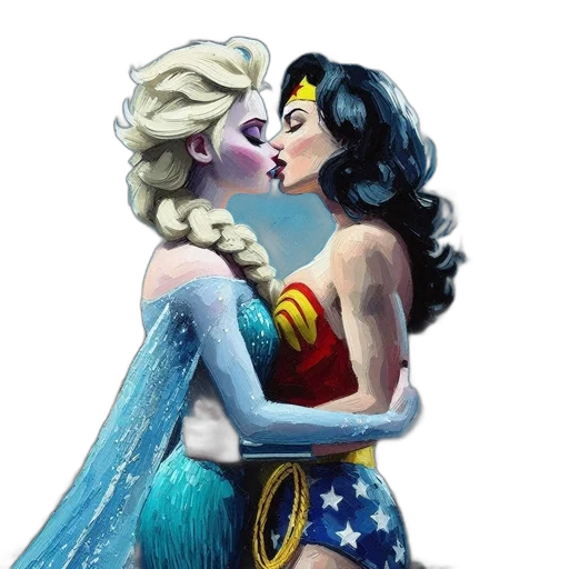 comic book art, concept art, cartoon, fantasy art transparent PNG cut-out