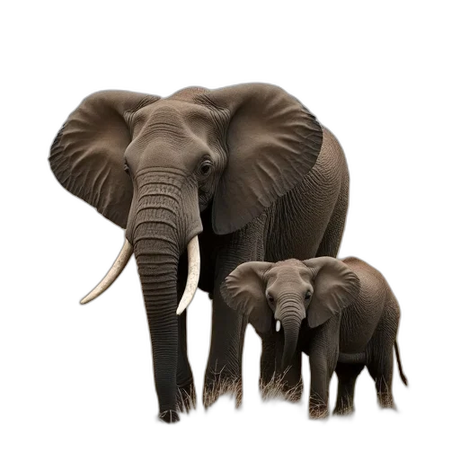 animal, photorealistic, concept art, 3d render transparent PNG cut-out