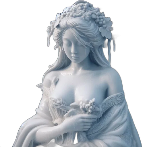 jewelry, dress, crown, fantasy art transparent PNG cut-out