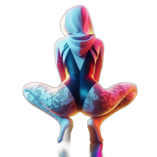 dress, robot, jacket, flower transparent PNG cut-out