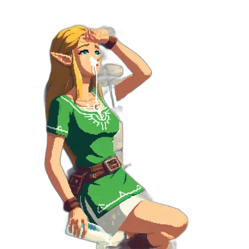 dress, bottle, staff, mask transparent PNG cut-out