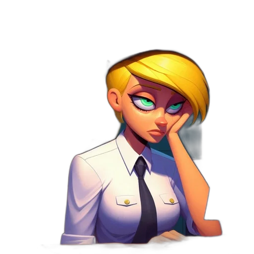 staff, face, robot, pixel art transparent PNG cut-out