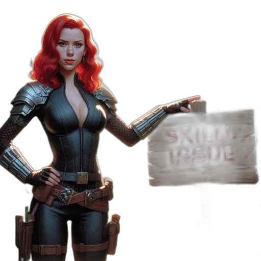concept art, 3d render, fantasy art, comic book art transparent PNG cut-out