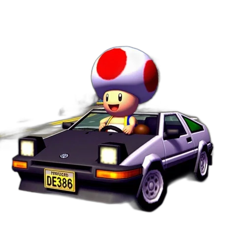 car, robot, 3d render, concept art transparent PNG cut-out