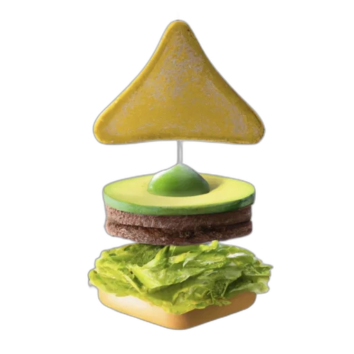 food, hat, crown, staff transparent PNG cut-out