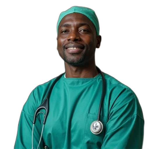 staff, surgeon, village, american transparent PNG cut-out