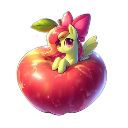 crown, food, staff, creature transparent PNG cut-out