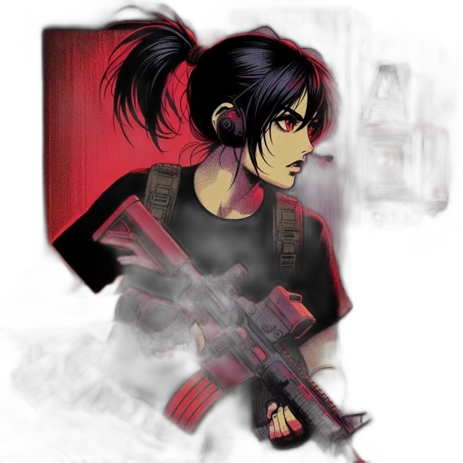 weapon, concept art, comic book art, pixel art transparent PNG cut-out