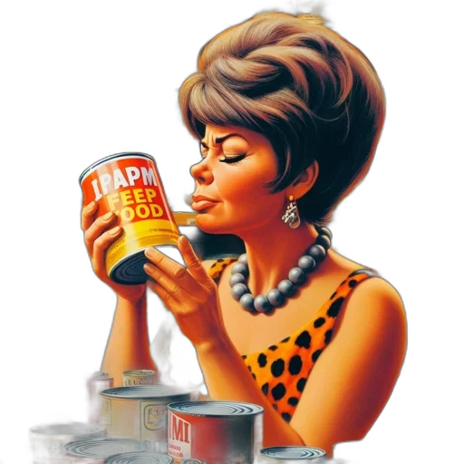 food, photorealistic, oil painting, cartoon transparent PNG cut-out