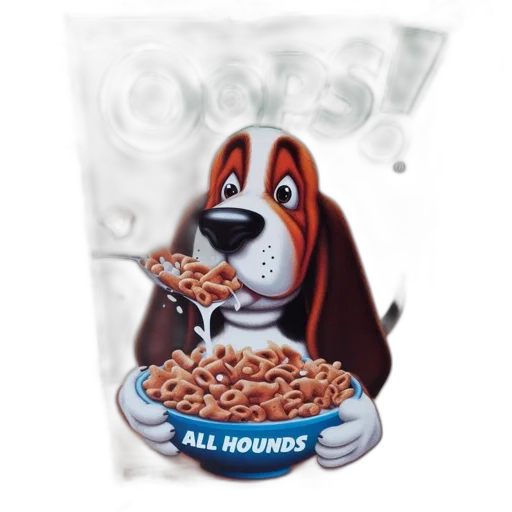 food, animal, 3d render, cartoon transparent PNG cut-out