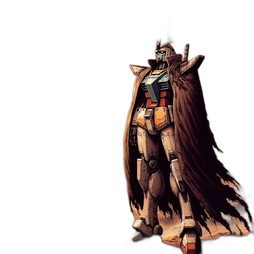 robot, staff, weapon, concept art transparent PNG cut-out