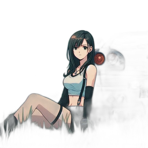 dress, weapon, flower, robot transparent PNG cut-out