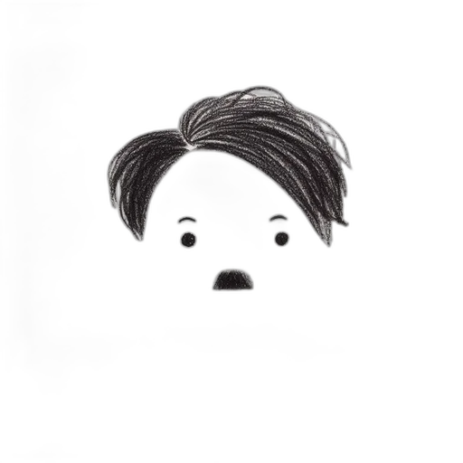 face, mask, hair, creature transparent PNG cut-out
