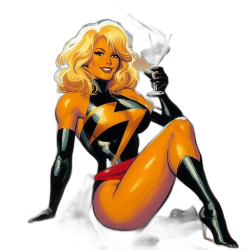 comic book art, concept art, cartoon, fantasy art transparent PNG cut-out